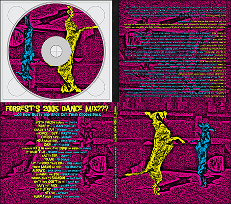 Forrest G Boughner CD design